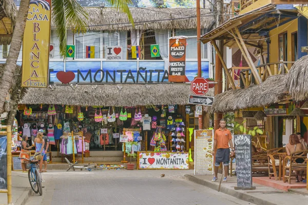 Straat van Montanita Ecuador — Stockfoto