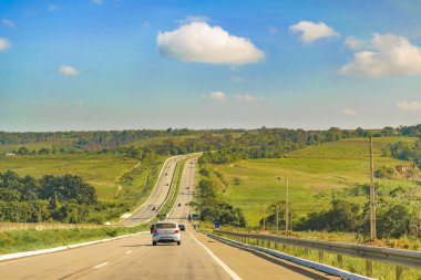 Paraiba District, Brezilya için ormanlık Otoban
