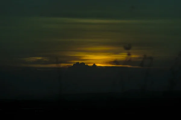 Sonnenuntergang Landschaft pernambuco Brasilien — Stockfoto