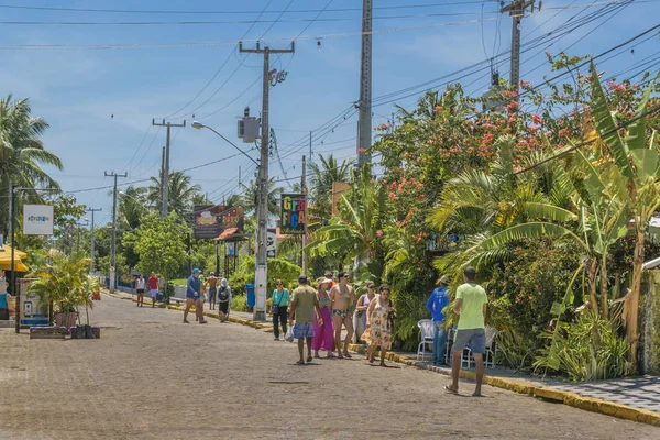 ポルト ガリーニャス、ブラジルの都市の日のシーン — ストック写真