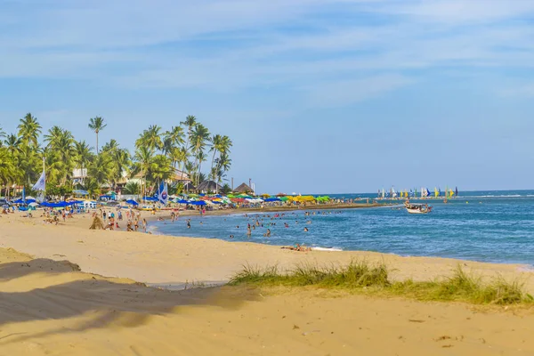 Spiaggia di Porto Galinhas Pernambuco Brasile — Foto Stock
