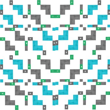 Modern geometrik şekiller Seamless Modeli