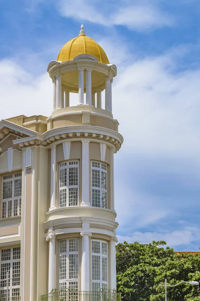 Elegante gebouw van de stijl van de Eclectic Recife Brazilië — Stockfoto