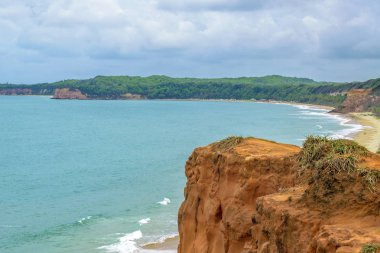 Hava deniz manzarası sahne Pipa Brezilya