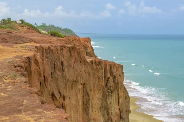 Letecká Seascape scénu Pipa Brazílie — Stock fotografie