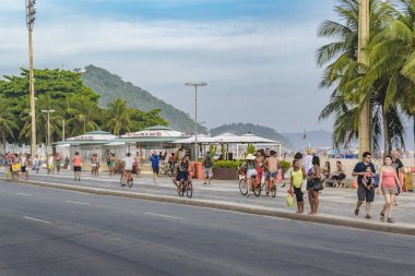 Copacabana Sidewalk Rio de Janeiro Brazil