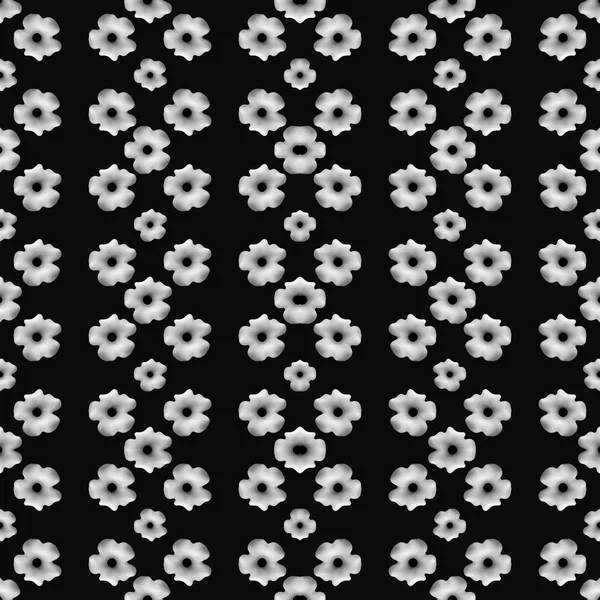 꽃 합성 패턴 — 스톡 사진