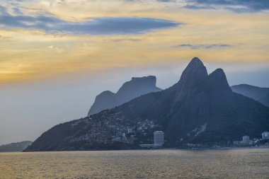 Ipanema Plajı günbatımı Rio de Janeiro Brezilya
