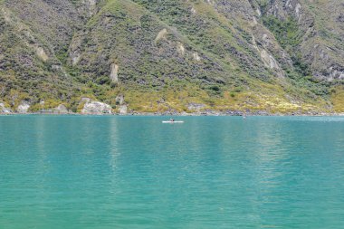 Quilotoa Lake, Ekvador Latacunga