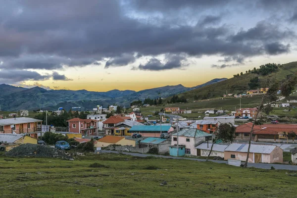 Quilotoa Town, Latacunga, Ecuador — Stockfoto