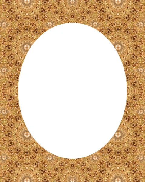 Daire çerçeve arka plan ile dekore edilmiş sınırları