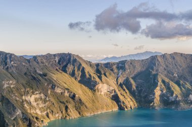 Quilotoa Lake, Ekvador Latacunga