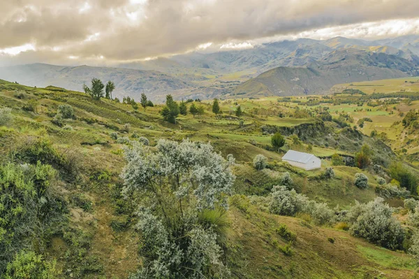 Andean Rural Scene Quilotoa, Ecuador — Stock Photo, Image