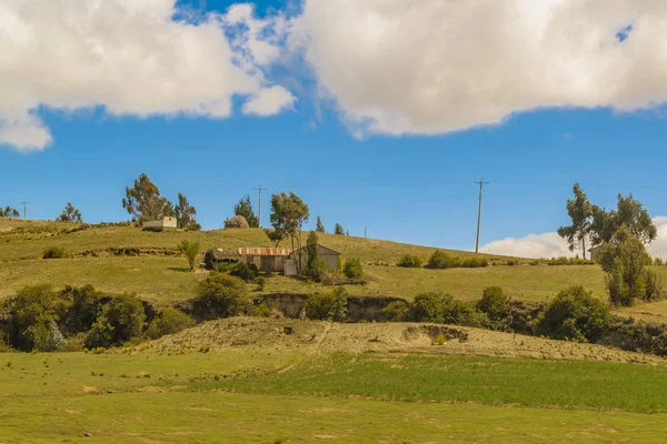 Scène rurale andine Quilotoa, Équateur — Photo