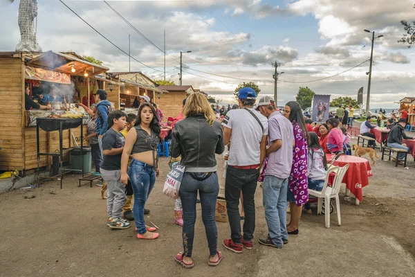 Panecillo Street Market Quito Ecuador — Stock Photo, Image