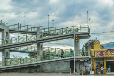Kentsel olay yerinde Quito ilçe sınırı