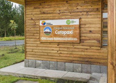 Cotopaxi Milli Park giriş