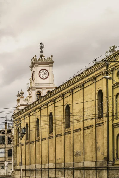 Riobamba Centro Storico Scena Urbana — Foto Stock