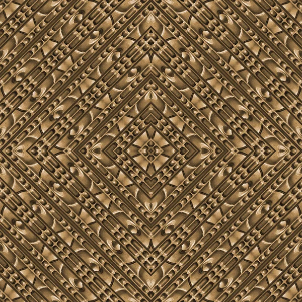 Houten versierd naadloze patroon — Stockfoto