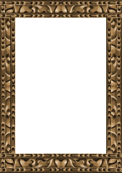 Quadro ornamentado de madeira — Fotografia de Stock