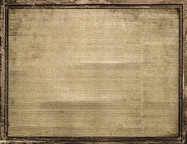 Karton çerçeve kenarlıkları arka plan ile