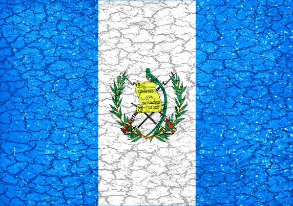 Guatemala Grunge Flag — Stock Photo, Image