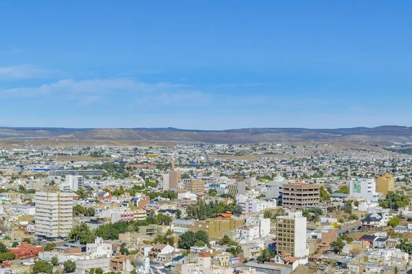 코모도로 리바다비아 도시, 아르헨티나의 항공 보기 — 스톡 사진