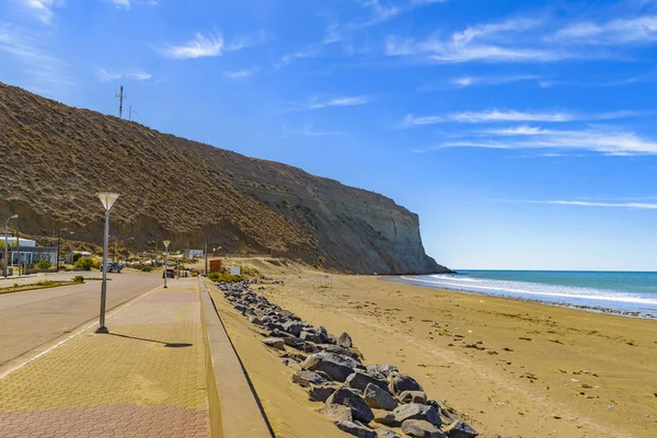 Rada Tilly Beach Chubut Argentina — Foto de Stock