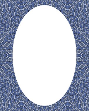 Daire çerçeve arka plan ile dekore edilmiş sınırları