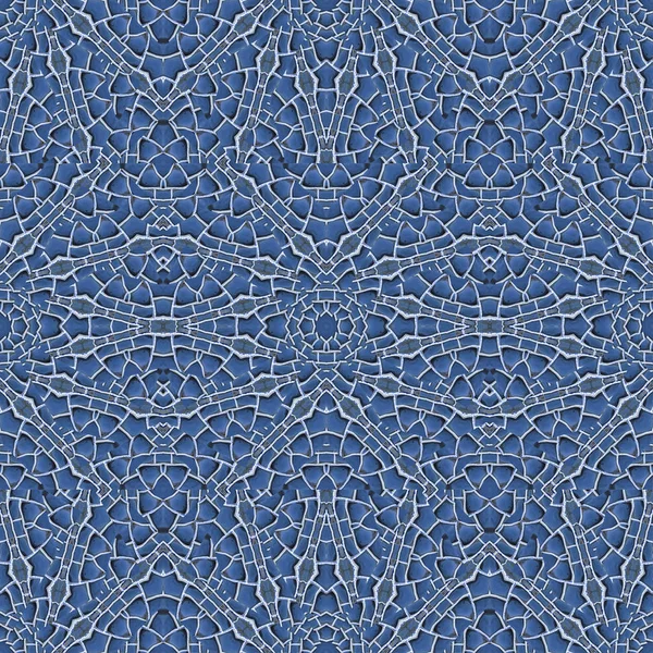 Сложная геометрическая бесшовная мозаика — стоковое фото