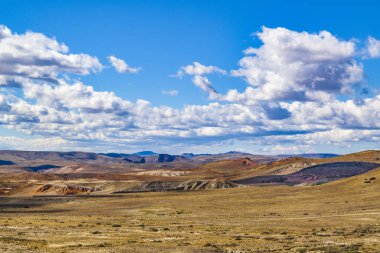 Patagonya peyzaj sahne, Arjantin