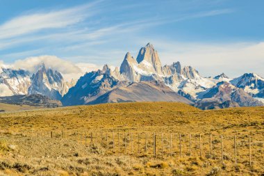 Snowy Andes Mountains, El Chalten, Argentina