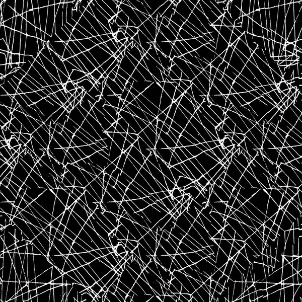 Liniowy abstrakcyjna czarno-biały wzór — Zdjęcie stockowe