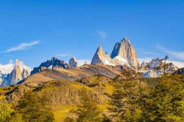 Snowy Andes Mountains, El Chalten, Argentina