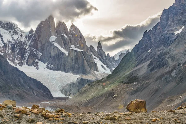 Laguna Torre El Chalten Arjantin — Stok fotoğraf