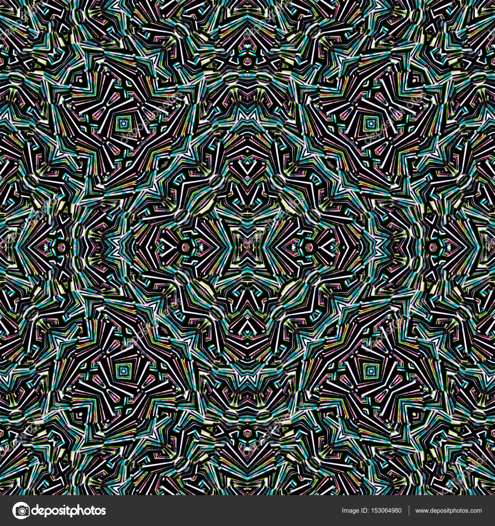 Tribal Seamless Pattern ⬇ Stock Photo, Image by © DanFLCreativo #153064980