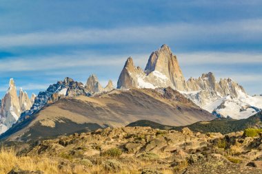 Fitz Roy ve Poincenot Dağları, Patagonia - Arjantin
