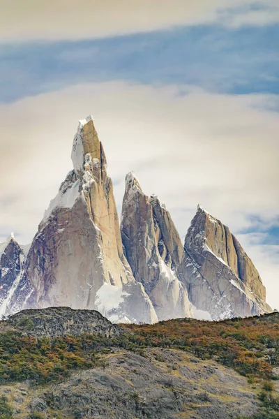 Cerro Torre Parque Nacional Los Glaciares. Argentina — Stock fotografie