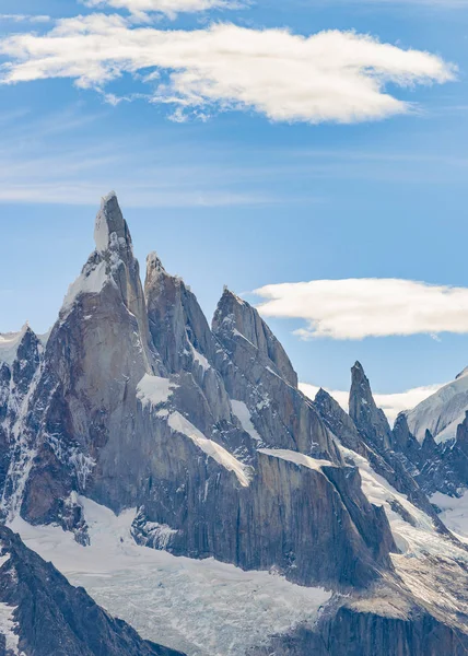 Cerro Torre Parque Nacional Los Glaciares. Argentinië — Stockfoto