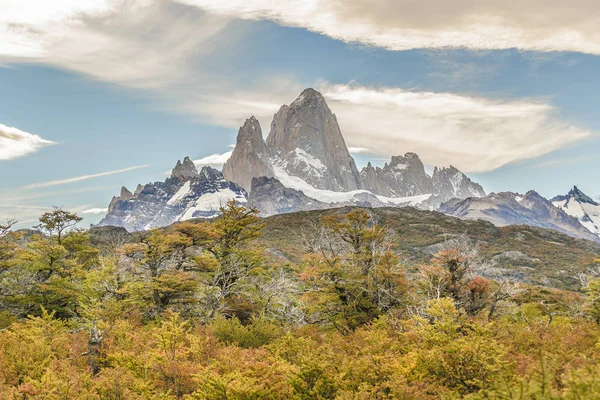 Monte Fitz Roy, Patagonia - Argentyna — Zdjęcie stockowe