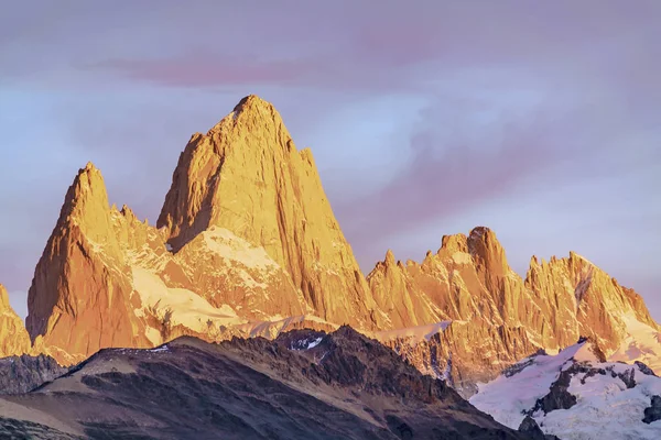Monte Fitz Roy, Patagonia - Argentyna — Zdjęcie stockowe