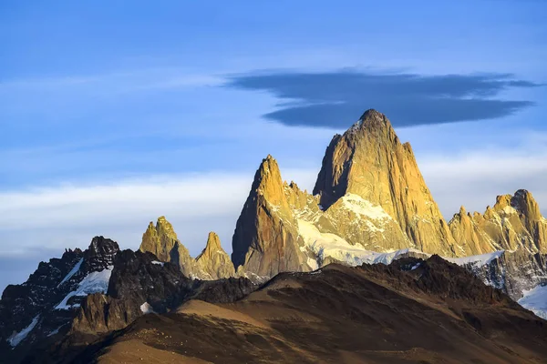 Monte Fitz Roy, Patagonië - Argentinië — Stockfoto