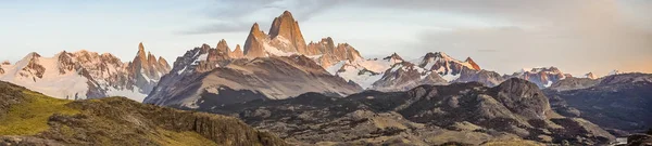 Patagônia Andes Mountain, El Chalten, Argentina — Fotografia de Stock