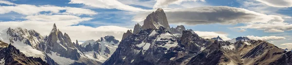 Patagonia Andes Mountain, El Chalten, Argentina — Zdjęcie stockowe