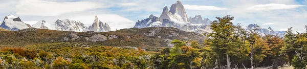 Patagonia Andes Mountain, El Chalten, Argentina — Stock fotografie