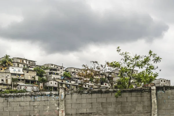 Bairro pobre, Guayaquil, Equador — Fotografia de Stock