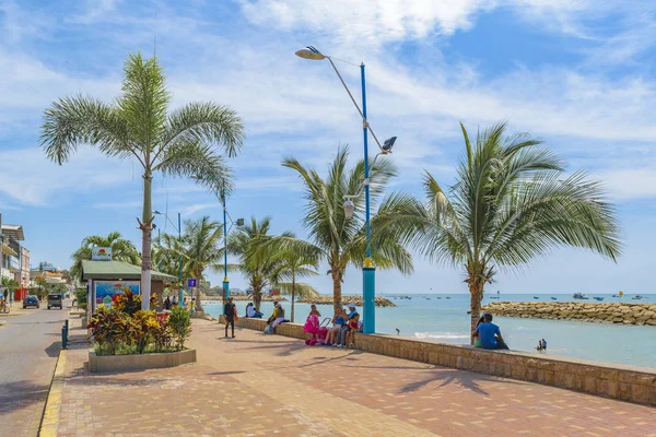 La Libertad Malecon, Equador — Fotografia de Stock