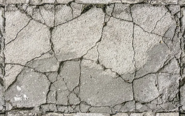 Pęknięty podłoża betonowe tekstura tło — Zdjęcie stockowe