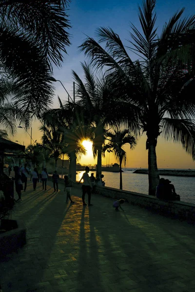 La Libertad Malecon, Ecuador — Foto Stock