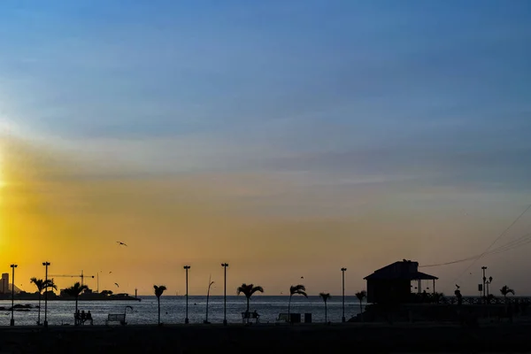 La Libertad Malecon, Equador — Fotografia de Stock